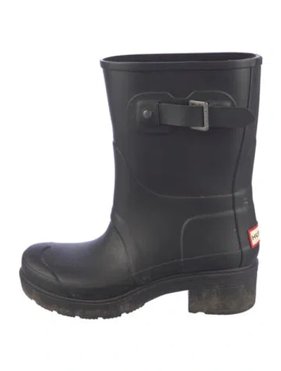 Pre-owned Hunter Rubber Rain Boots In Multi