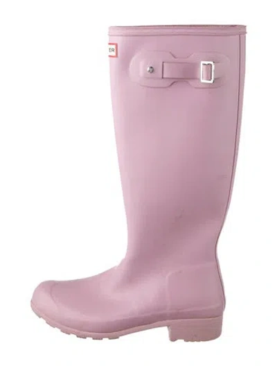 Pre-owned Hunter Rubber Rain Boots In Multi