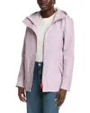 Hunter Rubberized Rain Jacket In Pink