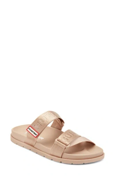 Hunter Rylee Slide Sandal In Neutral