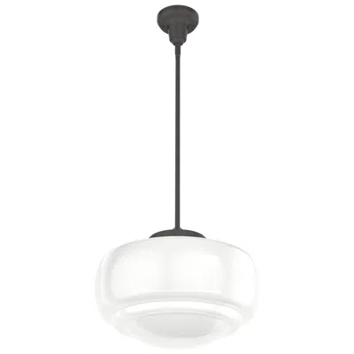 Hunter Saddle Creek Noble Bronze 1 Light Pendant