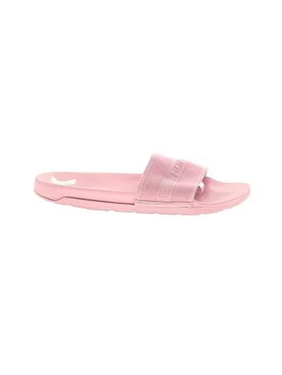 Pre-owned Hunter Sandals In Pink