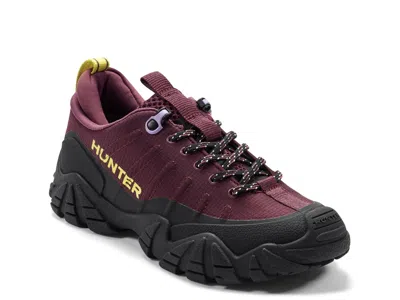 Hunter Sara Sneaker In Purple