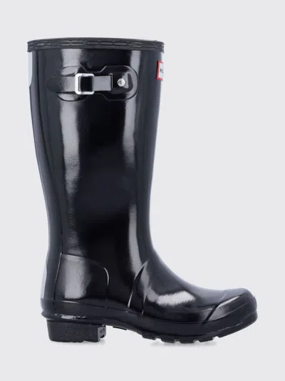 Hunter Shoes Kids  In Black