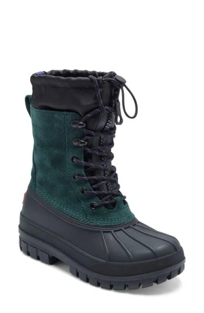 Hunter Skylar Waterproof Boot In Green