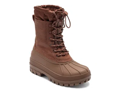 Hunter Skylar Waterproof Duck Boot In Brown
