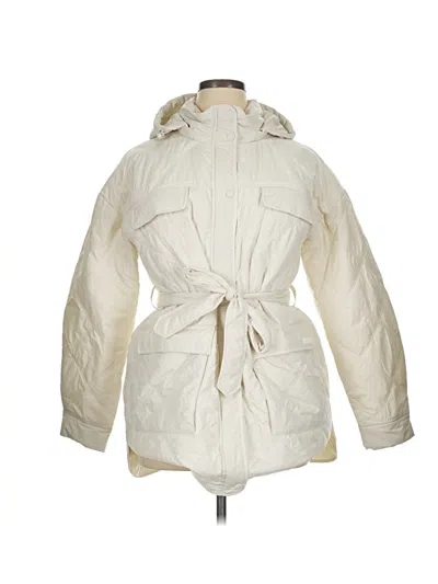 Pre-owned Hunter Snow Jacket In Ivory