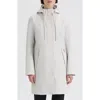 Hunter Spring Waterproof Rain Jacket In White