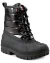 Hunter Stanly Insulated Waterproof Duck Boot In Black