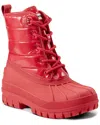 Hunter Stanly Insulated Waterproof Duck Boot In Red