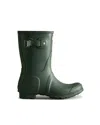 Hunter Original Short Low Heels Boots In Hgr