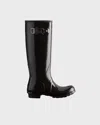Hunter Stövlar Women's Original Tall Boots Gloss S Svart