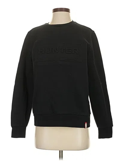 Pre-owned Hunter Sweatshirt In Black