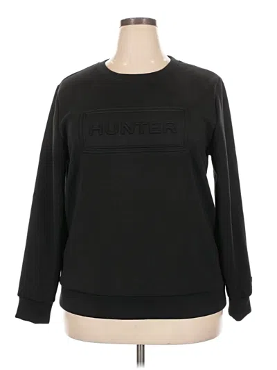 Pre-owned Hunter Sweatshirt In Black