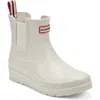 Hunter Tabitha Chelsea Waterproof Rain Boot In White