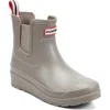 Hunter Tabitha Chelsea Waterproof Rain Boot In Gray