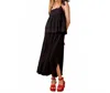 Hunter Tatum Skirt In Black In Black