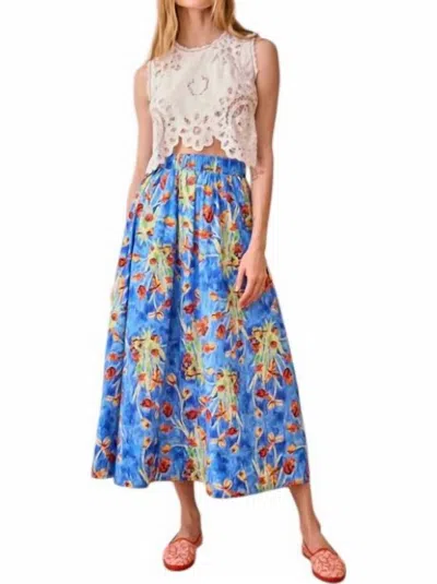 Hunter Tatum Skirt In Tulip Bouquet In Multi