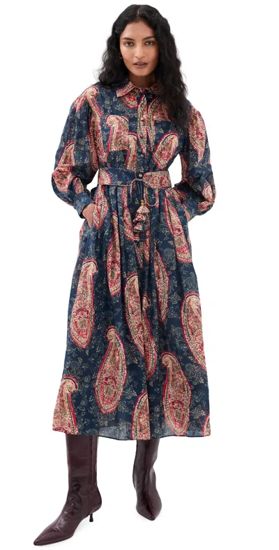 Hunter Tenley Dress Twilight Paisley In Multi
