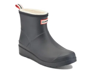 Hunter Theezy Waterproof Bootie In Gray