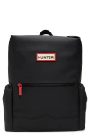Hunter Top Clip Backpack In Black