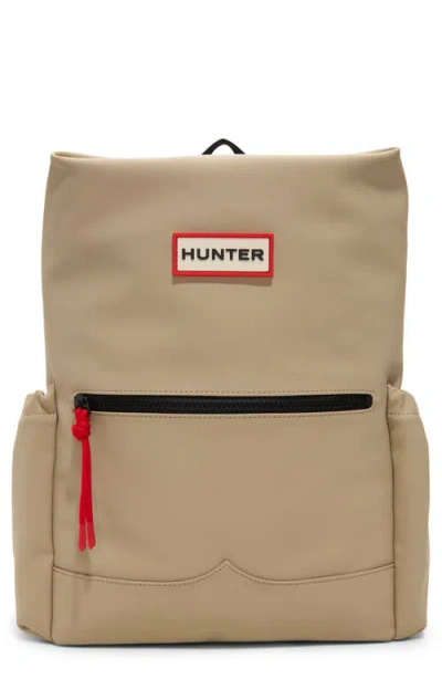 Hunter Top Clip Backpack In Sand