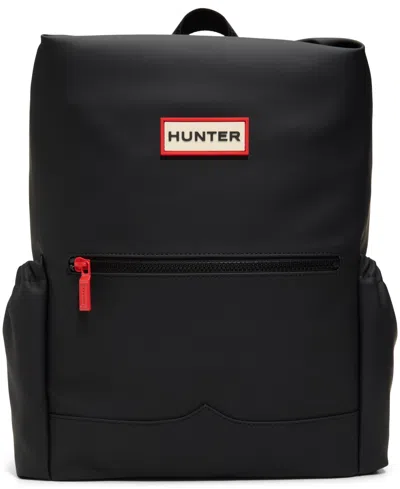 Hunter Top Clip Synthetic Backpack In Black