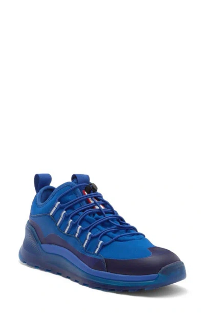 Hunter Travel Waterproof Mid Top Sneaker In Blue