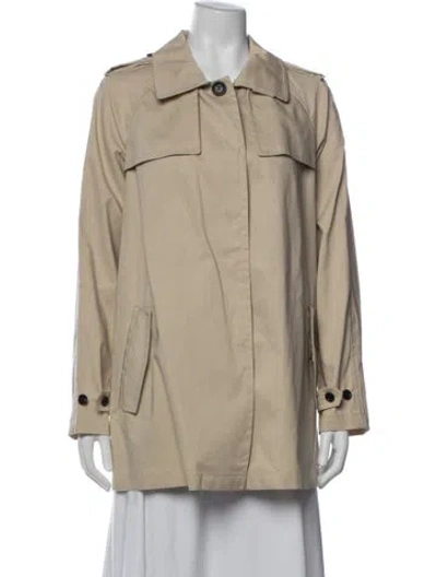 Pre-owned Hunter Trench Coat W/ Tags In Neutrals
