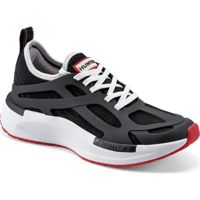 Hunter Tulip Sneaker In Black