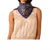 Hunter Twill Scarf In Navy