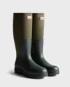 Hunter Unisex Balmoral Neoprene Tall Boot In Green