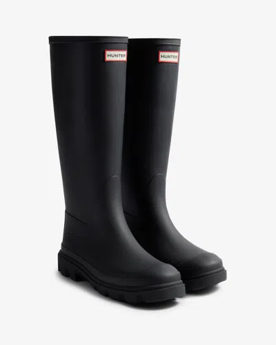 Hunter Unisex Downpour Tall Boot In Black