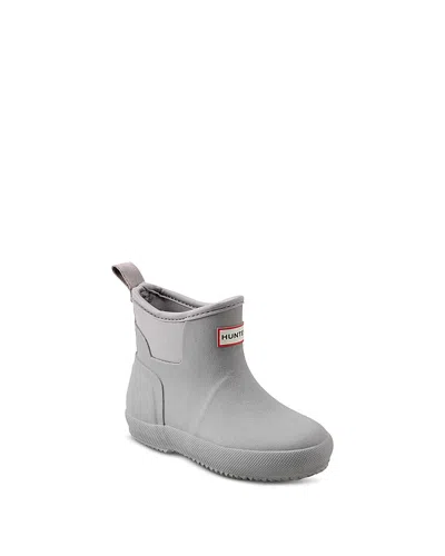 Hunter Unisex Finley Pull On Waterproof Boots - Toddler, Little Kid In Medium Gray