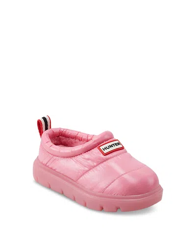 Hunter Unisex Kids Cody Waterproof Slip On Shoes - Little Kid, Big Kid In Medium Pink