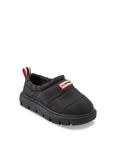 Hunter Unisex Kids Cody Waterproof Slip On Shoes - Toddler, Little Kid In Black