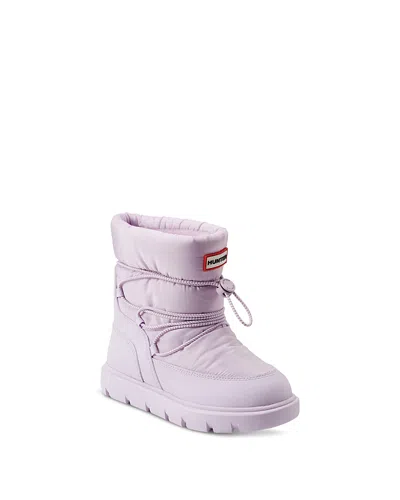 Hunter Unisex Kids Cozy Waterproof Boots - Toddler, Little Kid In Light Purple
