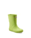 Hunter Unisex Kids First Classic Rain Boots - Toddler, Little Kid In Acid Lime