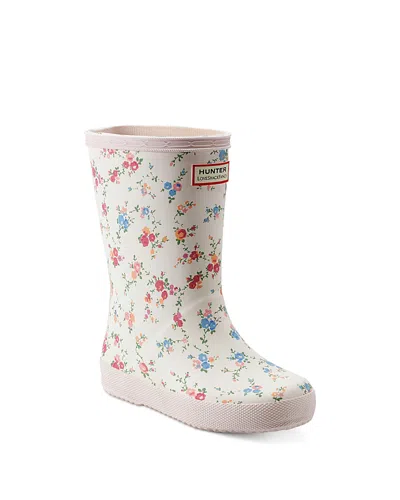 Hunter Unisex Kids First Classic Rain Boots - Toddler, Little Kid In Ivory