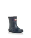 Hunter Unisex Kids First Classic Rain Boots - Toddler, Little Kid In Navy