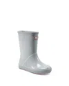 Hunter Unisex Kids First Starcloud Rain Boots - Toddler, Little Kid In Light Gray