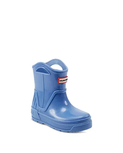 Hunter Unisex Kids Georgey2 Waterproof Boots - Toddler, Little Kid In Medium Blue