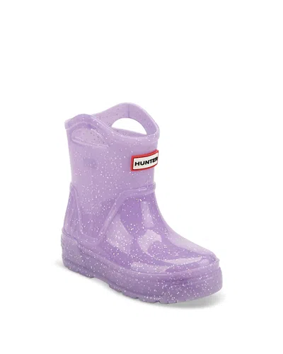 Hunter Unisex Kids Georgey2 Waterproof Boots - Toddler, Little Kid In Purple