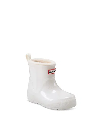 Hunter Unisex Kids Gracey Waterproof Boots - Toddler, Little Kid In Silver