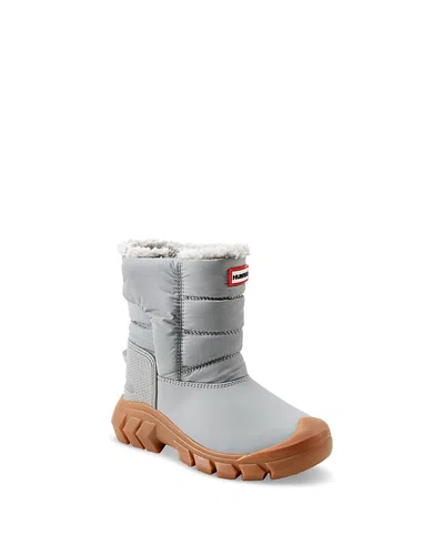Hunter Unisex Kids Insulated Snow Boots - Toddler, Little Kid In Light Gray