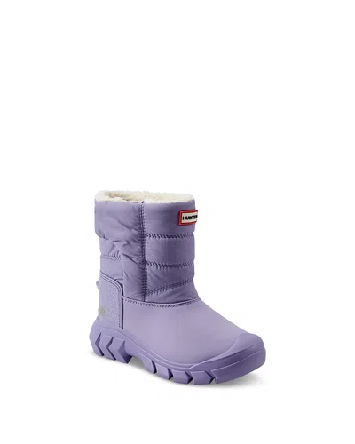 Hunter Unisex Kids Insulated Snow Boots - Toddler, Little Kid In Medium Purple