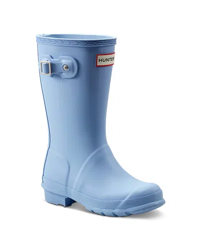 Hunter Unisex Kids Original Rain Boots - Little Kid, Big Kid In Serenity Light Blue