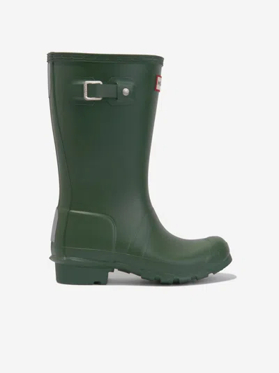 Hunter Unisex Wellies Eu 37 Uk 4 Green