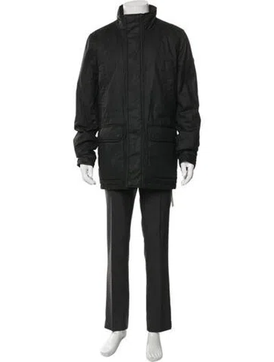 Pre-owned Hunter Utility Jacket In Black