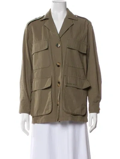 Pre-owned Hunter Utility Jacket In Green